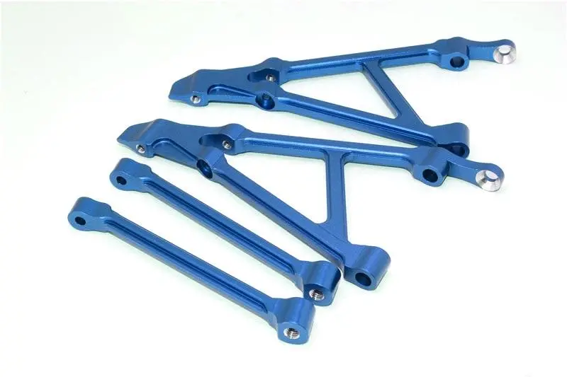 Hpi Baja 5B Rtr, 5B Ss, 5T Aluminum Rear Shock Tower Support - 1 Set Blue 1