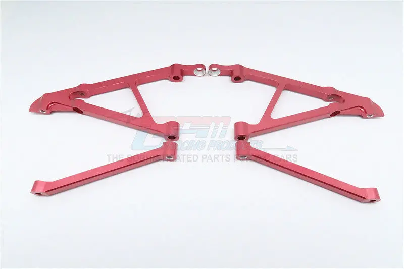 Hpi Baja 5B Rtr, 5B Ss, 5T Aluminum Rear Shock Tower Support - 1 Set Red 1