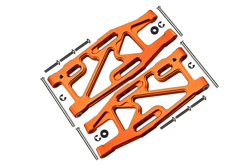 Hpi Bullet 3.0 Nitro & Bullet Flux Aluminum Rear Suspension Arm - 1Pr Set Orange 1