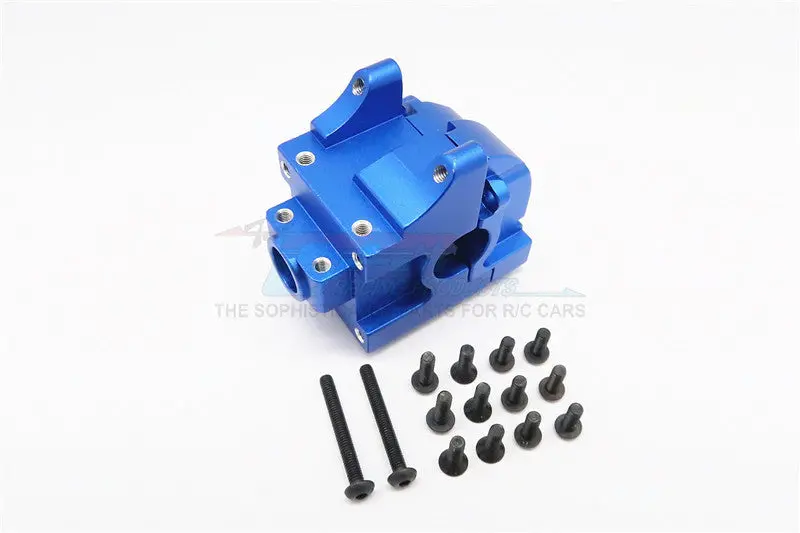 Hpi Bullet Nitro 3.0 Aluminum Front/Rear Gear Box - 1 Set Blue 1
