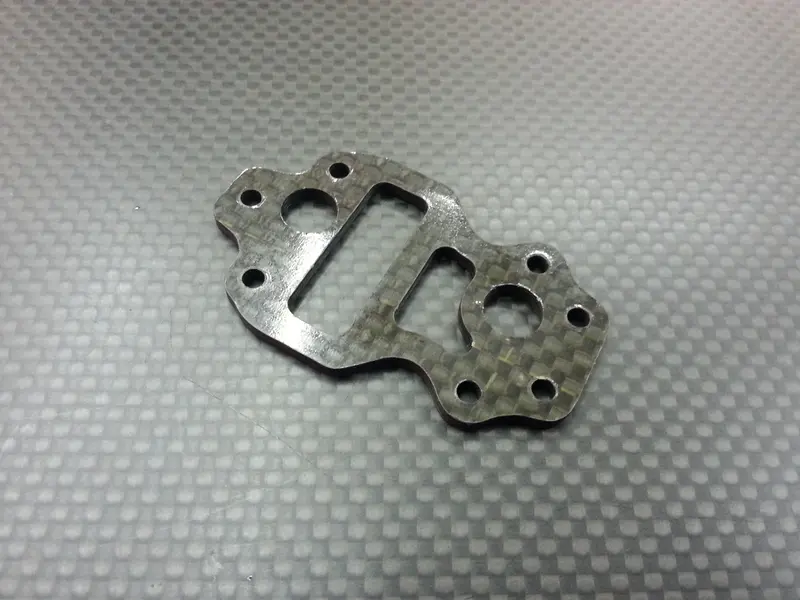 Hpi Bullet Nitro 3.0 Graphite Center Diff Plate - 1Pc Black 1