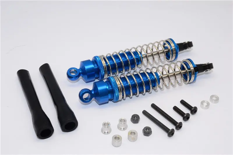 Hpi E-Firestorm Flux Aluminum Front Adjustable Damper - 1Pr Set Blue 1