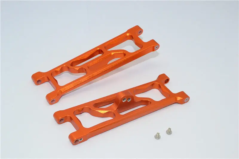 Hpi E-Firestorm Flux Aluminum Front Suspension Arm - 1Pr Orange 1