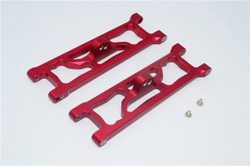 Hpi E-Firestorm Flux Aluminum Front Suspension Arm - 1Pr Red 1