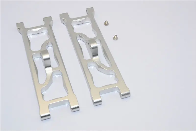 Hpi E-Firestorm Flux Aluminum Front Suspension Arm - 1Pr Silver 1