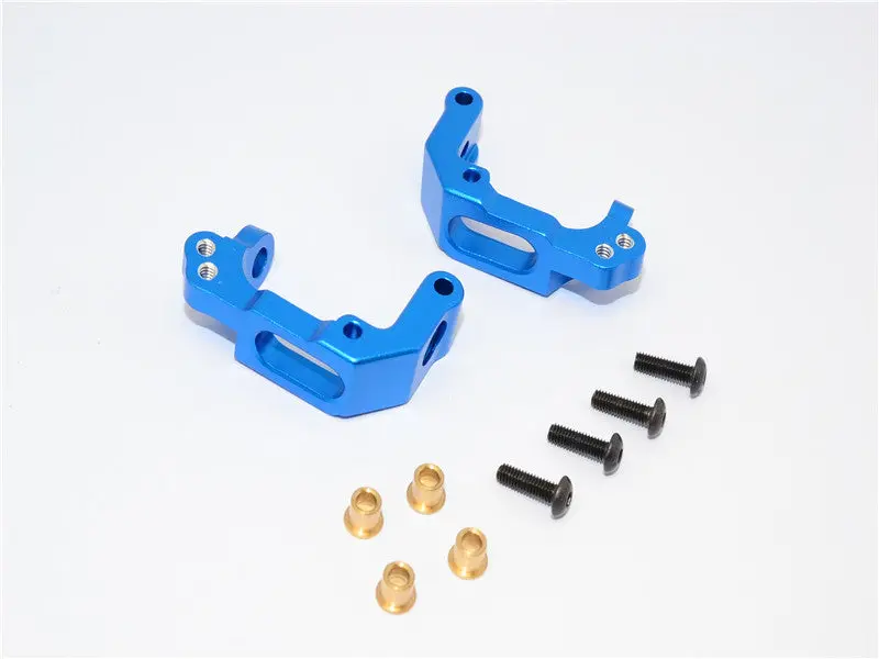Hpi Rs4 3 Aluminum Front C-Hub Set - 1Pr Blue 1