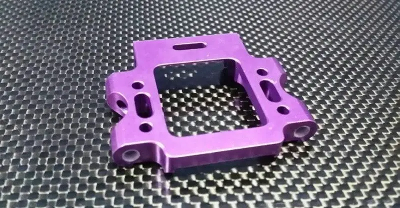 Hpi Rs4 3 Aluminum Front Lower Arm Bulk - 1Pc Purple 1