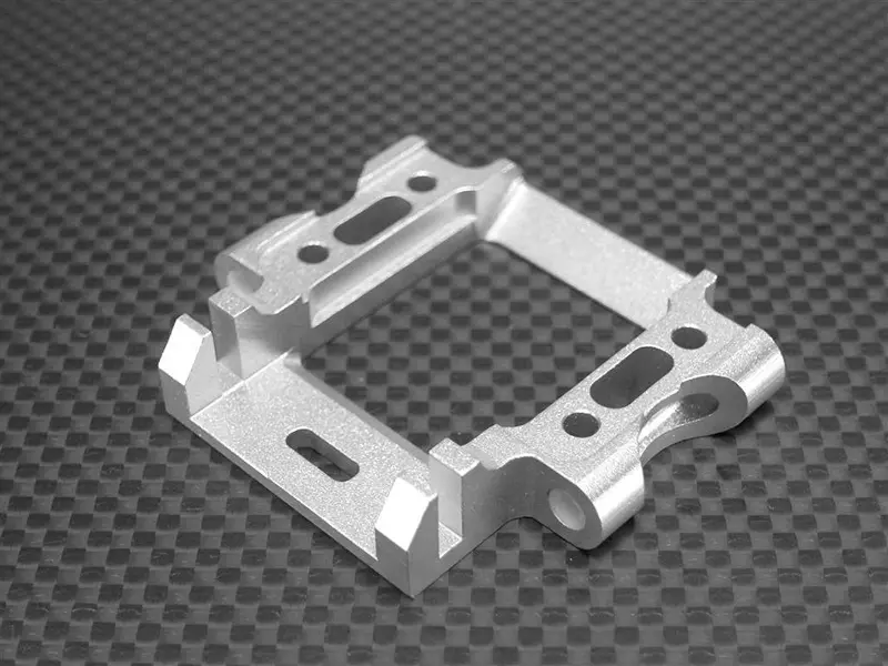 Hpi Rs4 3 Aluminum Front Lower Arm Bulk - 1Pc Silver 1