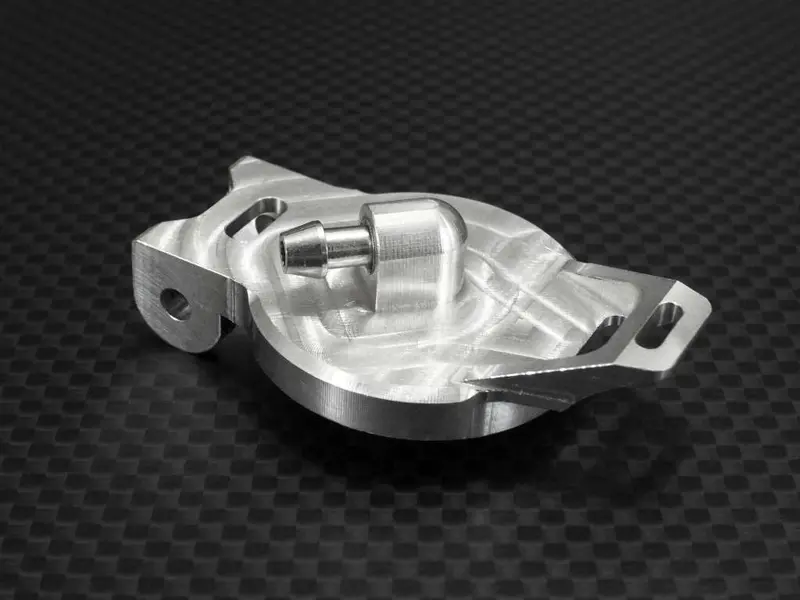 Hpi Rs4 3 Aluminum Fuel Tank Cap - 1Pc Set Silver 1
