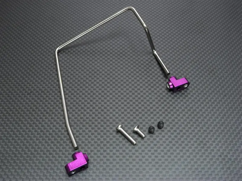 Hpi Rs4 3 Aluminum+Steel Handle Set - 1 Set Purple 1
