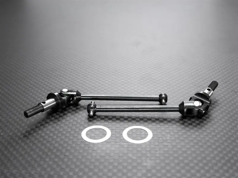 Hpi Rs4 3 Steel Front Universal Swing Shaft 50Mm - 1Pr Black 1