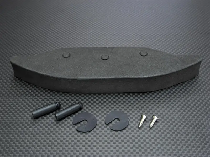 Hpi Rs4 3 Urethane Foam Bumper - 1 Set Black 1