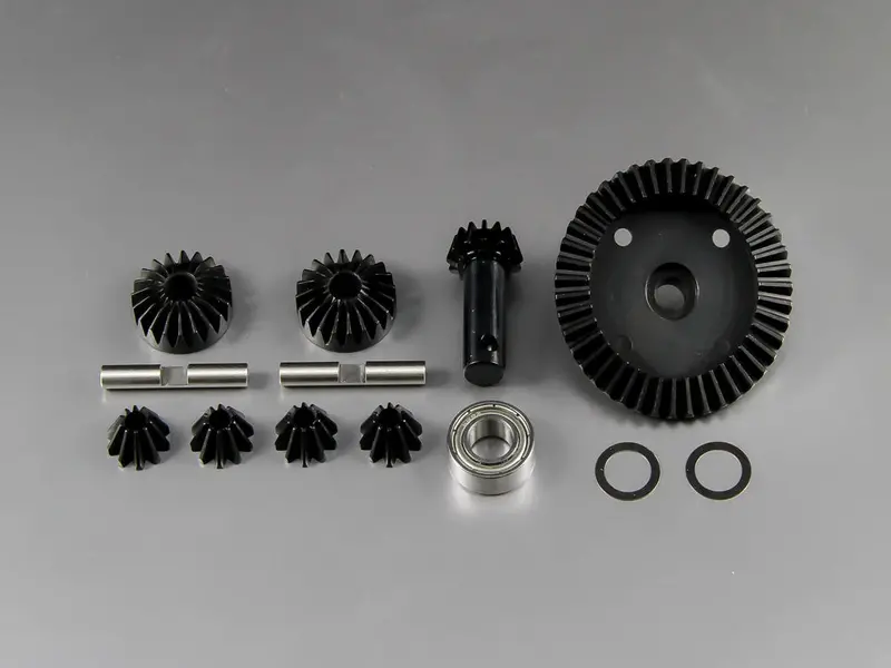 Hpi Savage 21, X, Xl, K4.6 Hard Steel Gear Set For Differential Assembly - 11Pcs Black 1