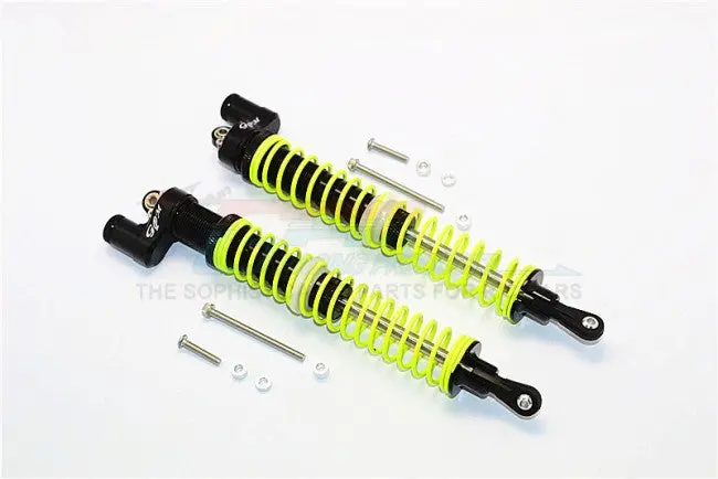 Hpi Savage Xl Flux Aluminium Front/Rear L-Shape Adjustable Damper (160Mm) - 1Pr Set Black 1