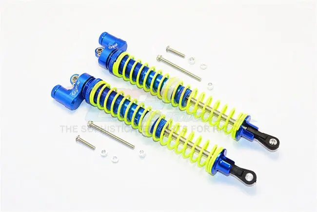 Hpi Savage Xl Flux Aluminium Front/Rear L-Shape Adjustable Damper (160Mm) - 1Pr Set Blue 1