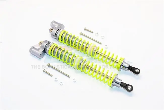 Hpi Savage Xl Flux Aluminium Front/Rear L-Shape Adjustable Damper (160Mm) - 1Pr Set Grey Silver 1