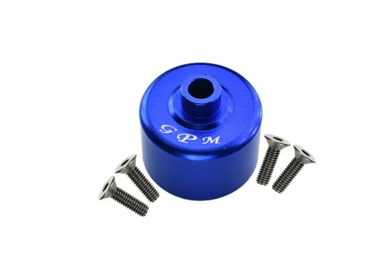 Hpi Savage Xl Flux Aluminum Front Or Rear Differential Case - 1 Set Blue 1