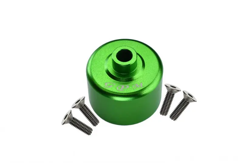Hpi Savage Xl Flux Aluminum Front Or Rear Differential Case - 1 Set Green 1