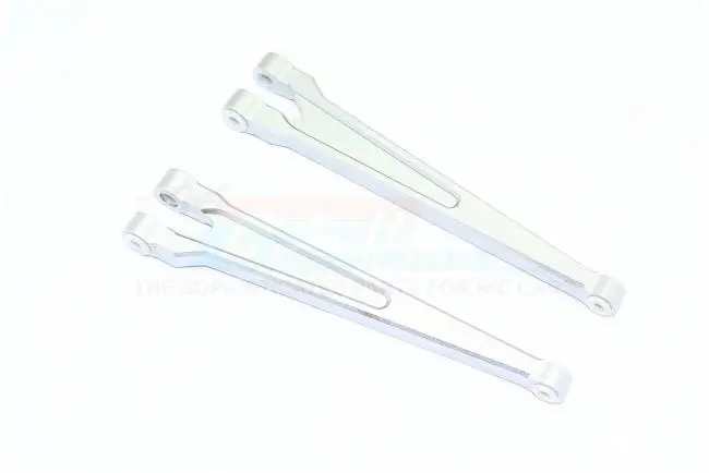 Hpi Savage Xl Flux Aluminum Front Or Rear Upper Arm - 2Pc Set Silver 1