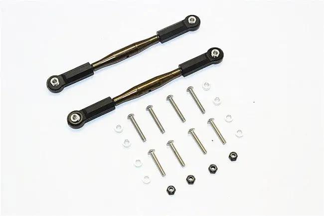 Hpi Savage Xl Flux Spring Steel Front Steering / Rear Supporting Tie Rod - 2Pcs Set Original Color 1