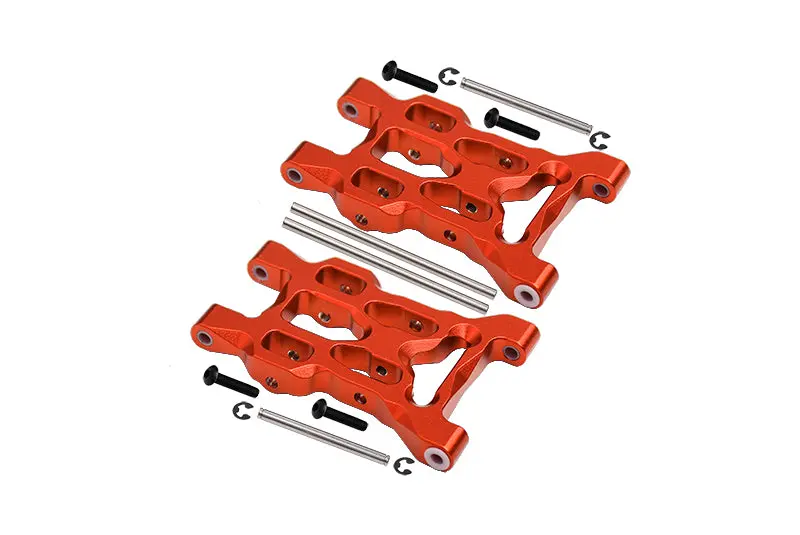 Hpi Savage Xs Flux Aluminum Front/Rear Lower Arm - 1Pr Set Orange 1