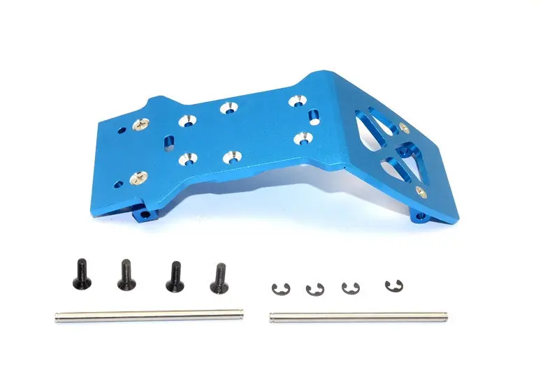 Hpi Savage Xs Flux Aluminum Rear Skid Plate - 1Pc Set Blue 1