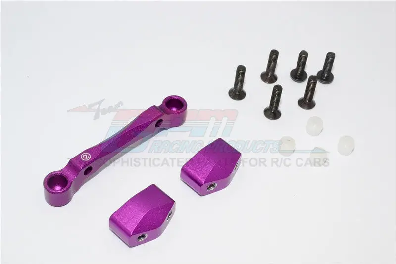 Hpi Sport 3 Flux Aluminum Front Arm Bulk - 1 Set Purple 1