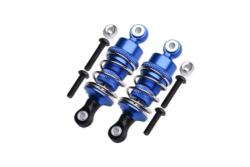 Hpi Sport 3 Flux Aluminum Front/Rear Adjustable Shocks (50Mm) - 1Pr Set Blue 1