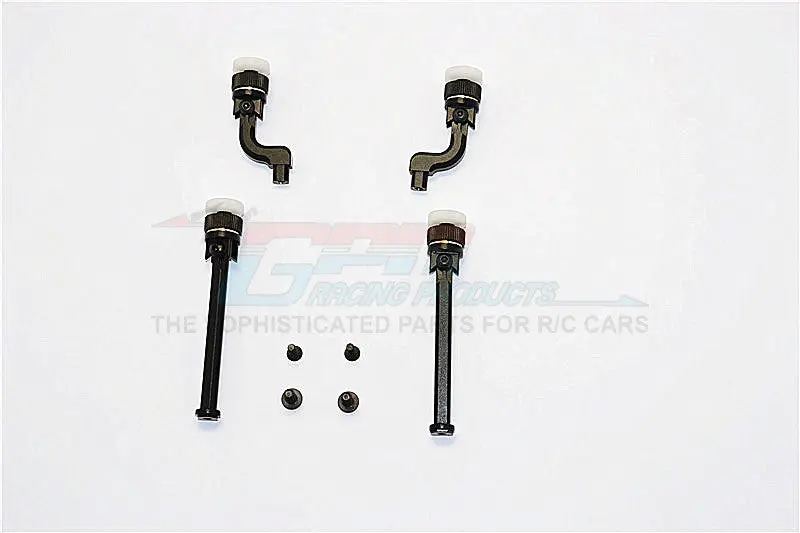 Hpi Sport 3 Flux Aluminum Front+Rear Magnet Body Mount For Bmw M3 E30 - 1 Set
 Black 1