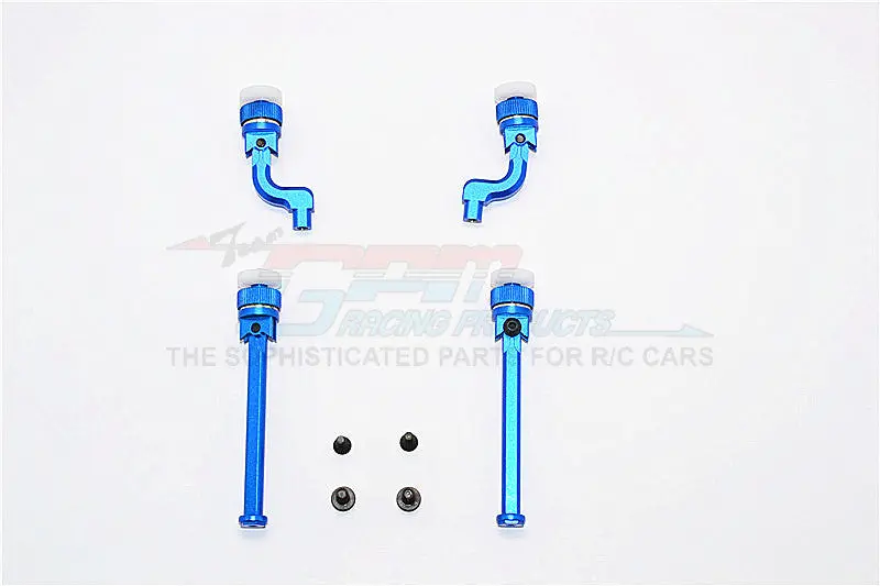 Hpi Sport 3 Flux Aluminum Front+Rear Magnet Body Mount For Bmw M3 E30 - 1 Set
 Blue 1