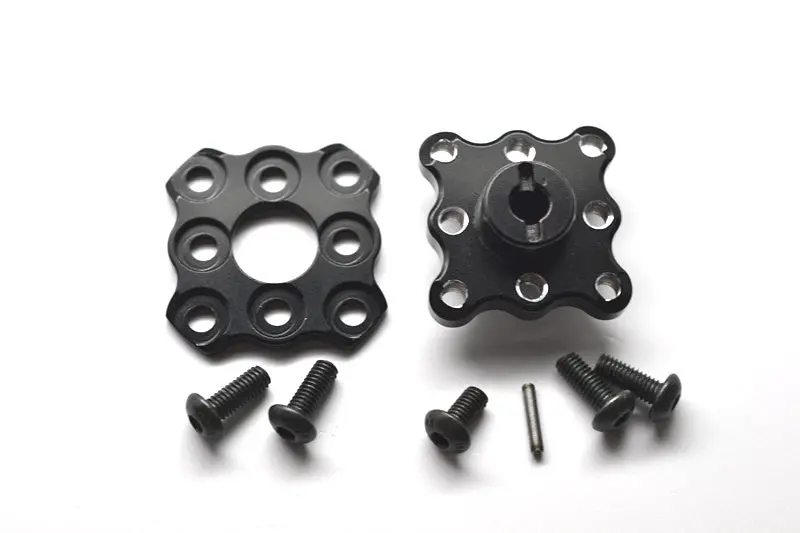 Hpi Sprint 2 Aluminum Spur Gear Hub With Pin - 1Set Black 1