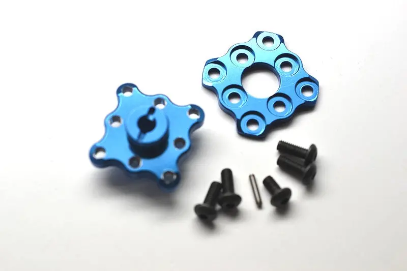 Hpi Sprint 2 Aluminum Spur Gear Hub With Pin - 1Set Blue 1