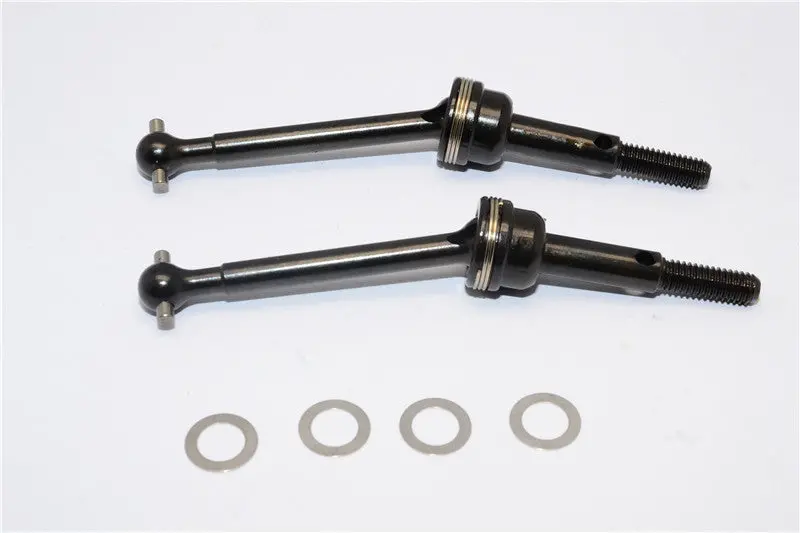 Hpi Sprint 2 Steel Front Universal Swing Shaft - 1Pr Black 1