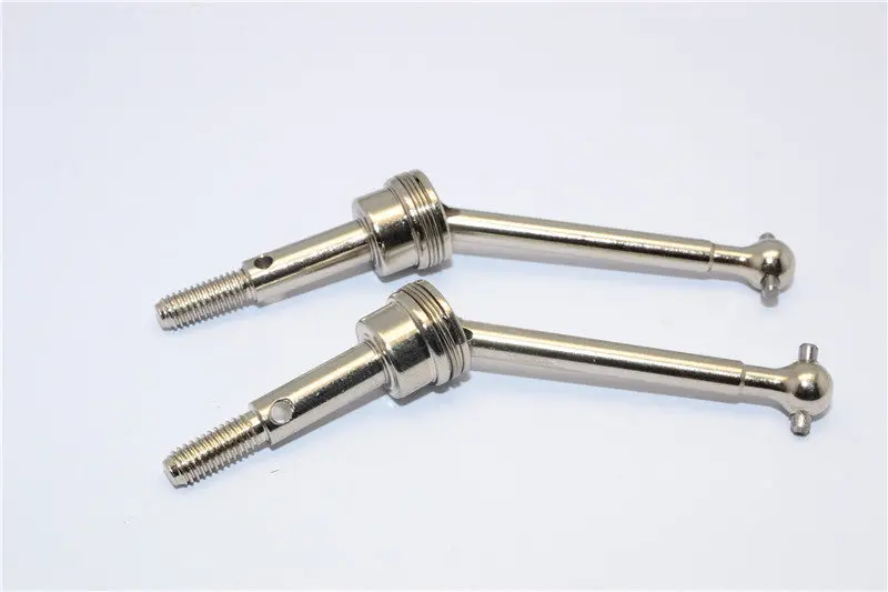 Hpi Sprint 2 Steel Front Universal Swing Shaft - 1Pr Silver 1