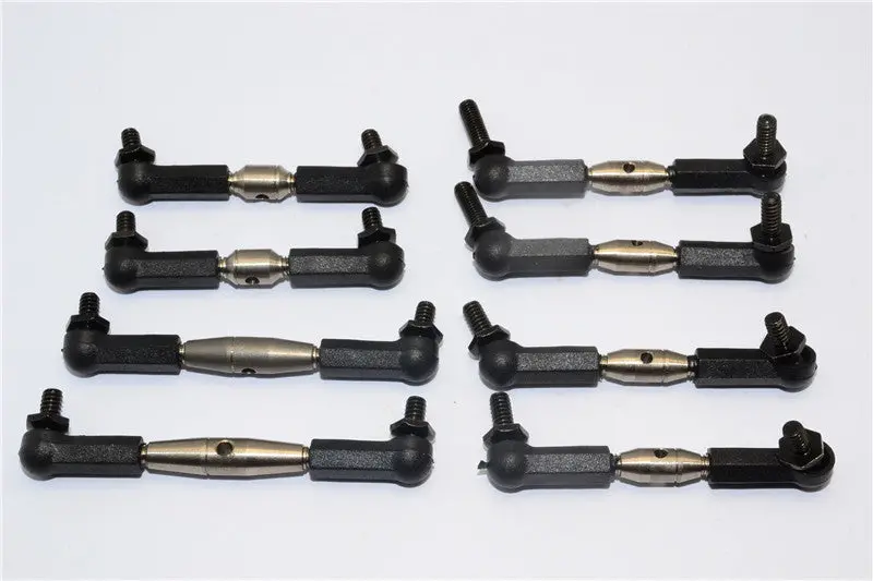 Hpi Sprint 2 Titanium Completed Tie Rod - 8 Pcs 1