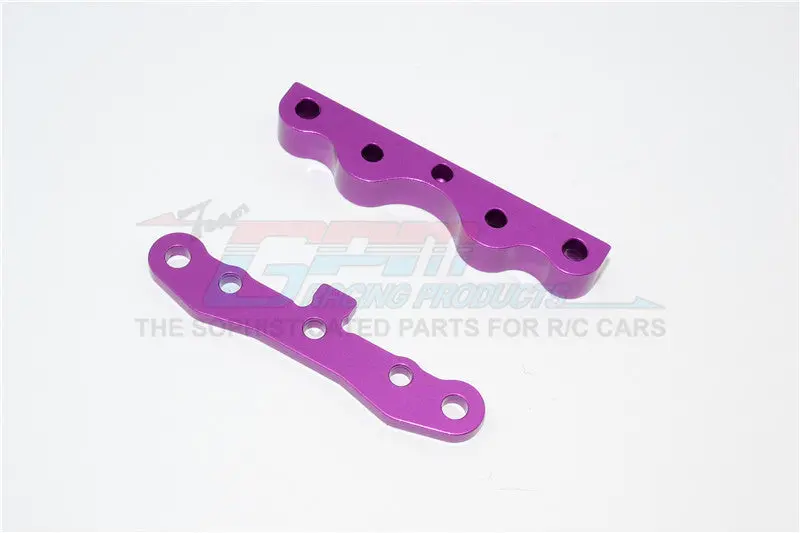 Hpi Trophy 3.5 & 4.6 Aluminum Front Arm Bulk - 2Pcs Purple 1