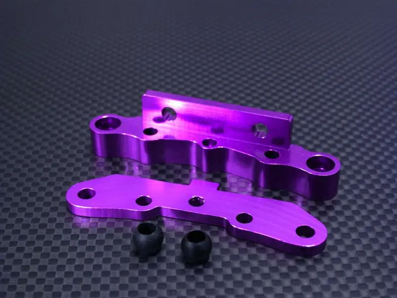 Hpi Trophy 3.5 & 4.6 Aluminum Rear Arm Bulk - 2Pcs Purple 1