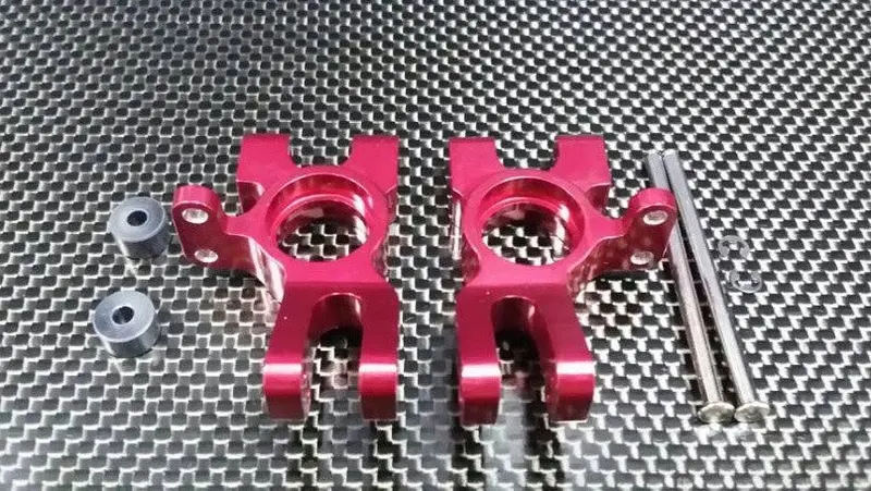 Hpi Trophy 3.5, 4.6 Aluminum Rear Knuckle Arm - 1Pr Red 1