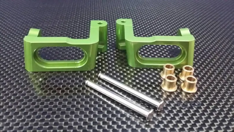 Hpi Trophy 3.5 Aluminum Front C-Hub - 1Pr Set Green 1