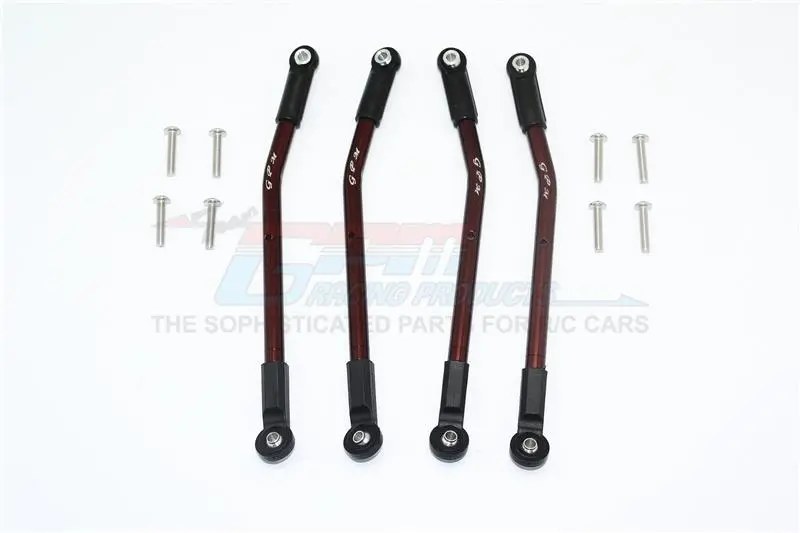 Hpi Venture Toyota Fj Cruiser Aluminum Adjustable Suspension Links - 4Pc Set Brown 1
