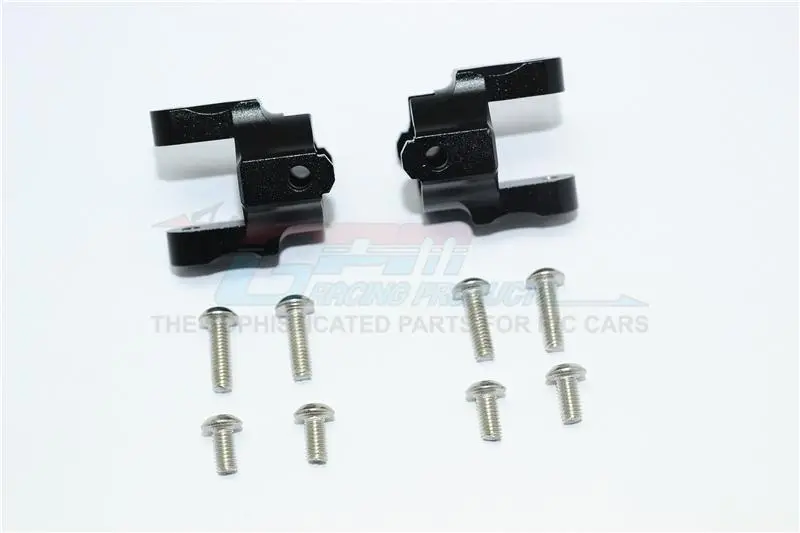 Hpi Venture Toyota Fj Cruiser Aluminum Front C Hubs - 1Pr Set Black 1