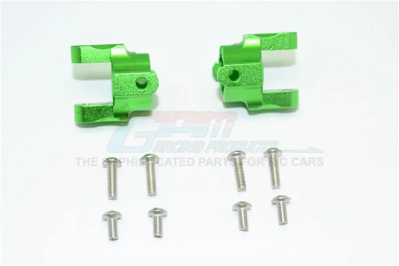 Hpi Venture Toyota Fj Cruiser Aluminum Front C Hubs - 1Pr Set Green 1