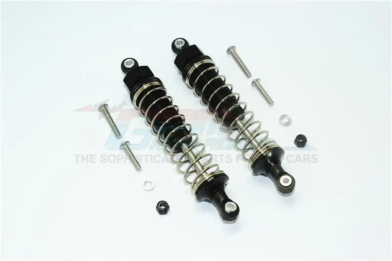 Hpi Venture Toyota Fj Cruiser Aluminum Front Or Rear Adjustable Spring Dampers - 1Pr Set Blue 1