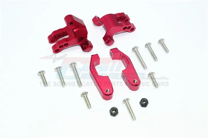 Hpi Venture Toyota Fj Cruiser Aluminum Front Shock Mount - 15 Pc Set Red 1