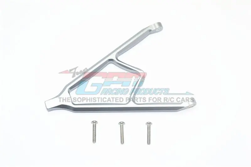 Hpi Venture Toyota Fj Cruiser Aluminum Front Upper Link Mount - 1Pc Set Gray Silver 1