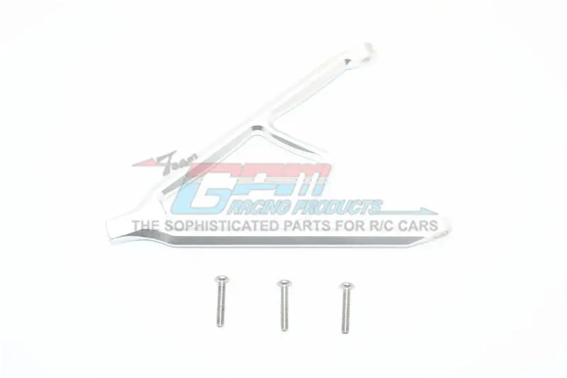 Hpi Venture Toyota Fj Cruiser Aluminum Front Upper Link Mount - 1Pc Set Silver 1
