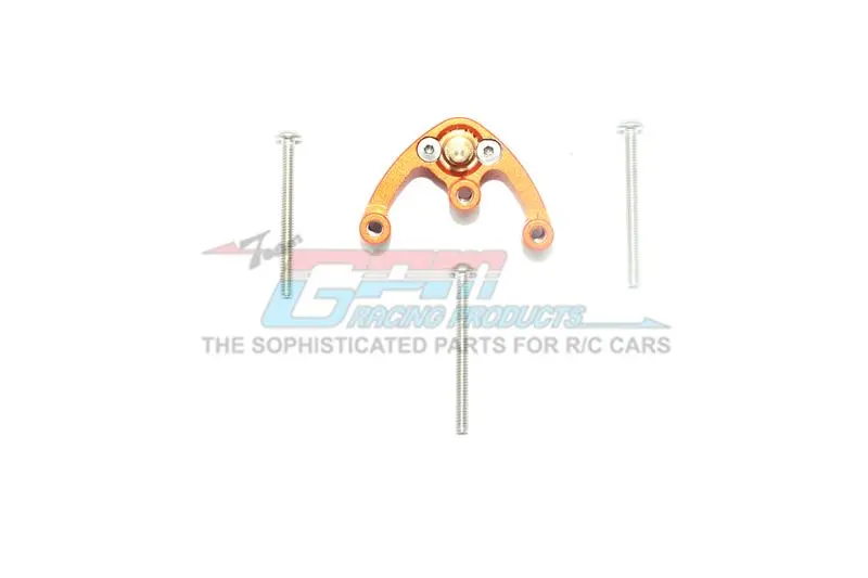 Hpi Venture Toyota Fj Cruiser Aluminum Front Upper Suspension Link Mount - 1Pc Set Orange 1