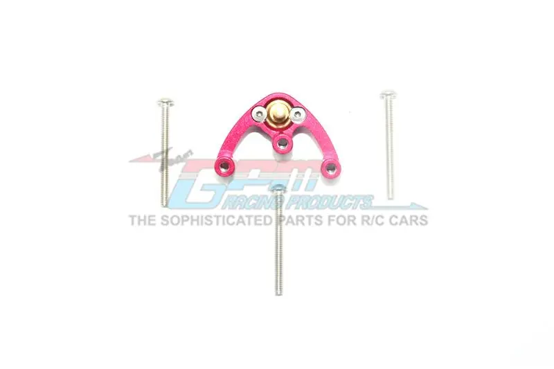 Hpi Venture Toyota Fj Cruiser Aluminum Front Upper Suspension Link Mount - 1Pc Set Red 1