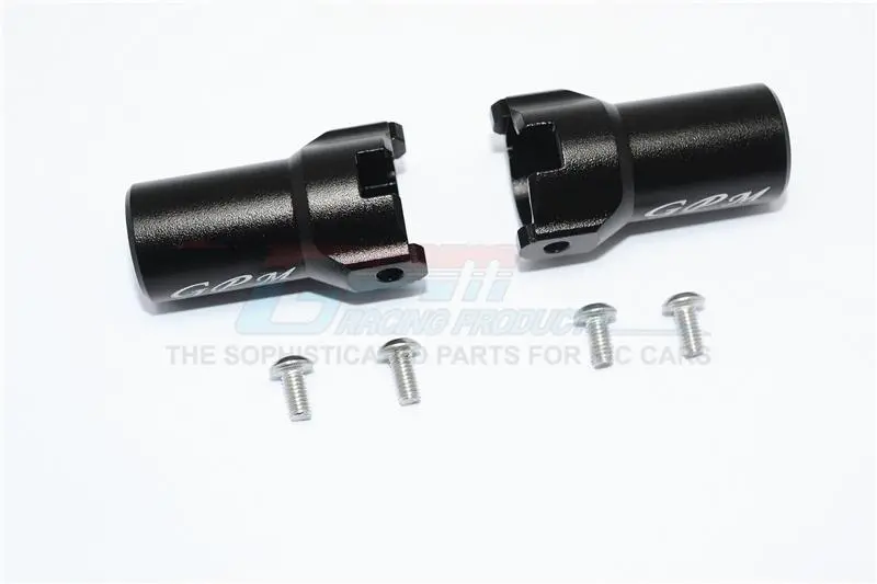 Hpi Venture Toyota Fj Cruiser Aluminum Rear Axle Adapter - 1Pr Set Black 1