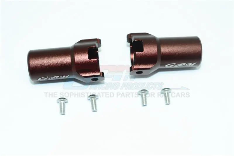 Hpi Venture Toyota Fj Cruiser Aluminum Rear Axle Adapter - 1Pr Set Brown 1